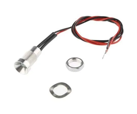 63-7798-72　Oxley IP67 Panel Mount LED Indicator, 12 V ac - Colour(s):Yellow　OXL/CLH/80/12AC/FL30/Yellow