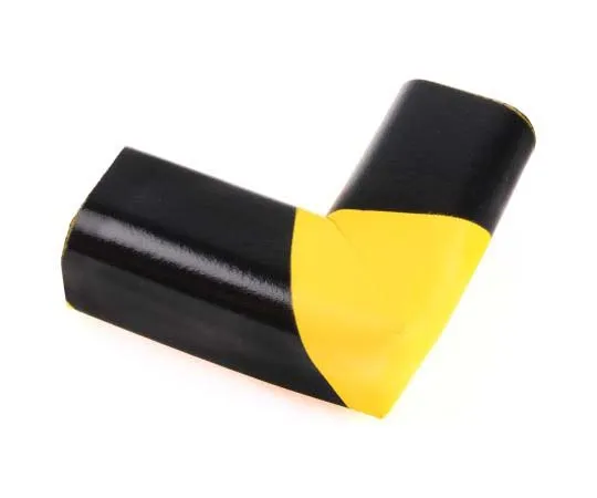 63-7763-21　RS PRO Black/Yellow Rubber 70mm x 30mm Corner & Edging Tape　724-9794