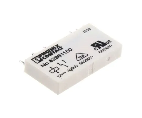 63-8002-02　Phoenix Contact REL-MR- 12DC/21 Series PCB Mount Interface Relay Module, SPDT　2961150