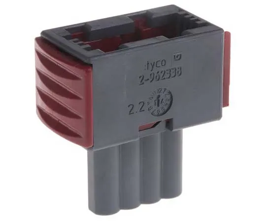 63-7752-36　TE Connectivity Junior Power Timer Series, 4 Way Socket Housing　2-963207-1