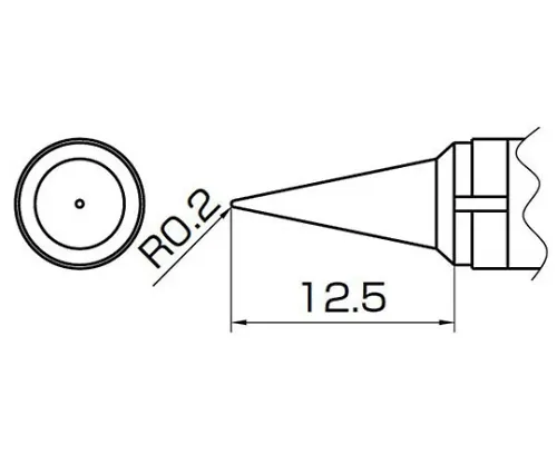 61-4928-24　［Discontinued］LB Type TrowelTip 938　T10-LB