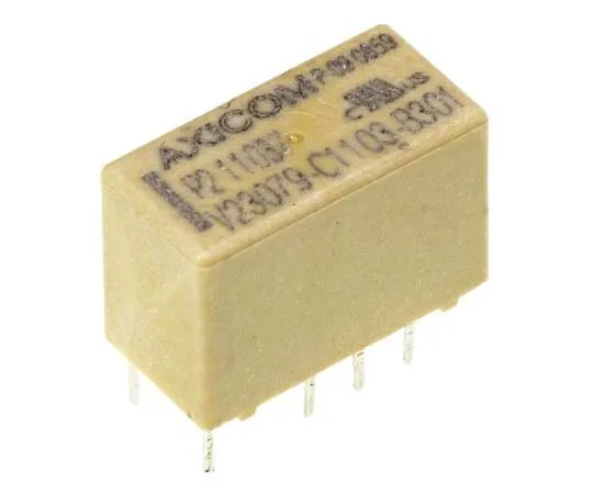 63-7750-38　DPDT PCB Mount Latching Relay 2 A, 12V dc　V23079C1103B301