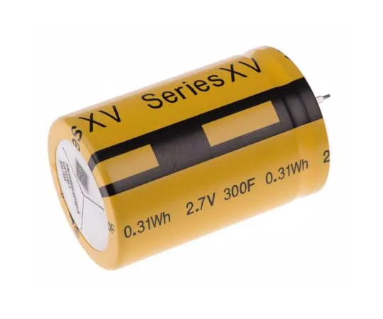 63-7817-41　Cooper Bussmann 300F Supercapacitor EDLC -5 → +10% Tolerance Supercap XV Series 2.7V dc Through Hole　XV3550-2R7307-R