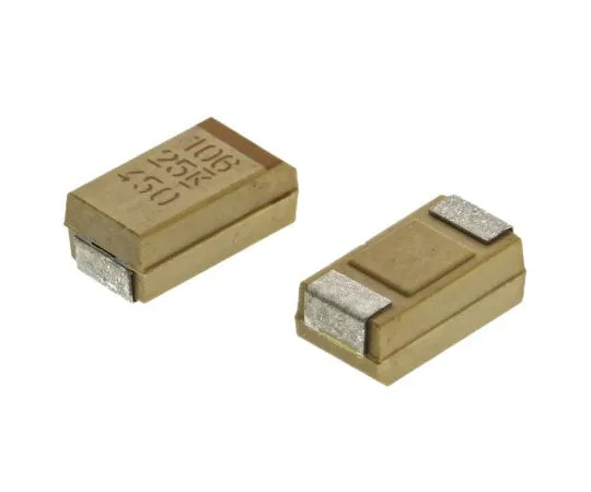 63-8001-81　KEMET Tantalum Capacitor 10μF 25V dc MnO2 Solid ±20% Tolerance T491 Series　T491C106M025AT