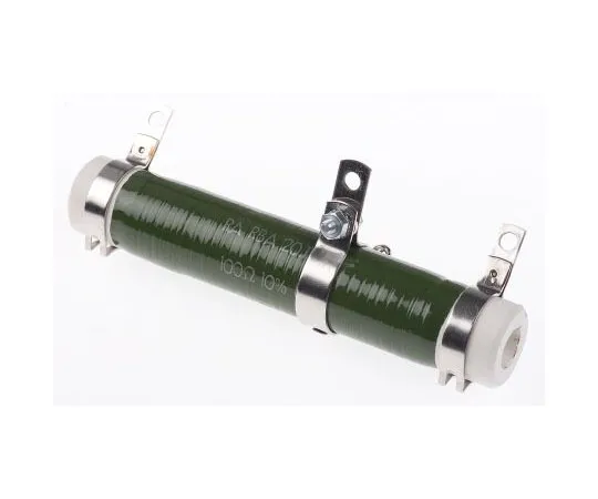 63-7983-08　Vishay RA20117 Series BO10 Screw Termination Wire Wound Panel Mount Resistor, 100Ω ±10% 50W　RA20117A100R0KB10