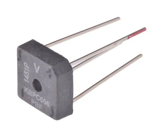 63-8022-47　Vishay VS-KBPC606PBF, Bridge Rectifier, 6A 600V, 4-Pin D 72　VS-KBPC606PBF
