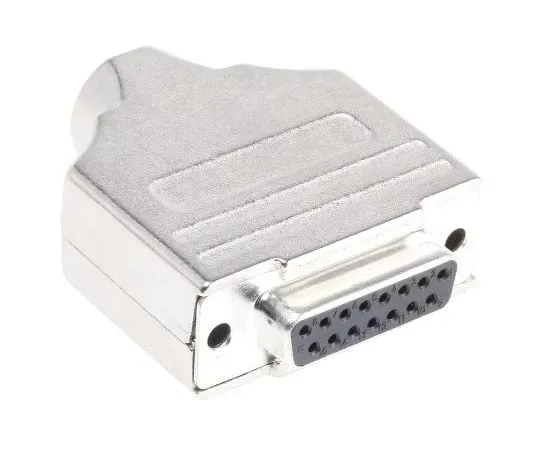 63-7951-83　15 Way D-Sub Socket Connector Kit With Cable Clamp, Contact Insert, D-sub Socket Connector, Hood, Metalised Grommet　MHDM15-DM15S-K