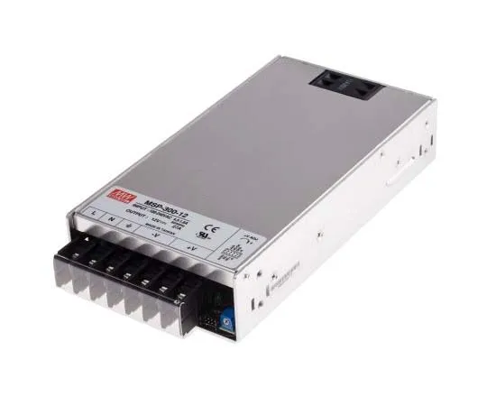 63-7819-41　Mean Well 324W 1 Output Embedded Switch Mode Power Supply SMPS, 27A, 12V dc Medical Approved Enclosed　MSP-300-12