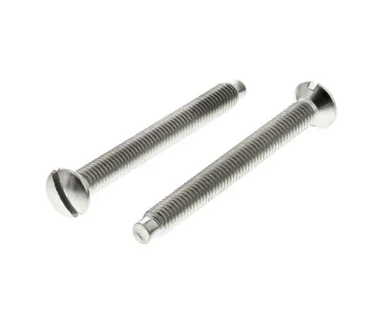 63-8042-33　RS, M3.5 Raised (Countersunk) Head, 35mm Steel Slot Nickel Plated0.6　850-7464