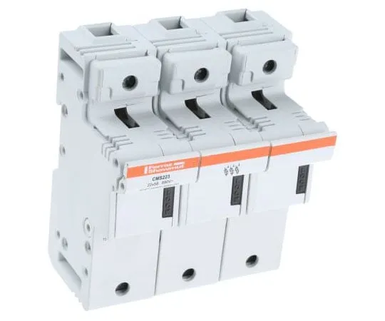 63-7953-50　Mersen 125A Rail Mount F*** Holder, 690V ac/dc　E331135