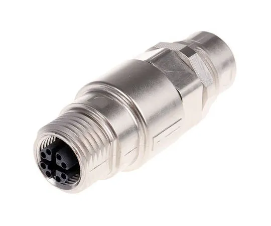 63-8014-20　Harting M12 8-Pin Female, Male Adapter for *** with Har-Speed M12 Series Connector　21033816815