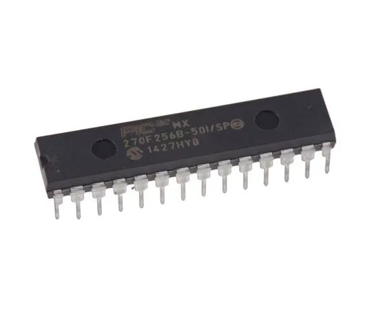 63-8020-07　Microchip PIC32MX270F256B-50I/SP, 32bit PIC Microcontroller, 50MHz, 256 kB Flash, 28-Pin SPDIP　PIC32MX270F256B-50I/SP