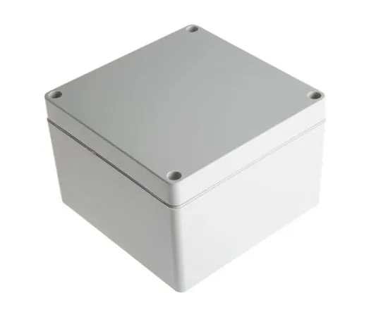 63-8023-31　Hammond 1554, ABS Enclosure, IP66, 120 x 120 x 80.5mm　1554PGY