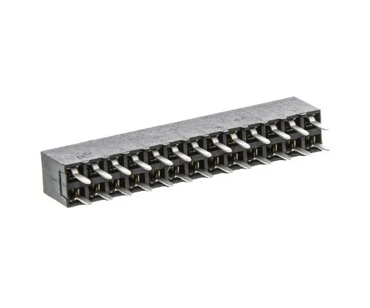 63-7996-35　TE Connectivity AMPMODU MOD IV Series 2.54mm Pitch 26 Way 2 Row Straight PCB Socket, Through Hole, Solder Termination　6-534998-3