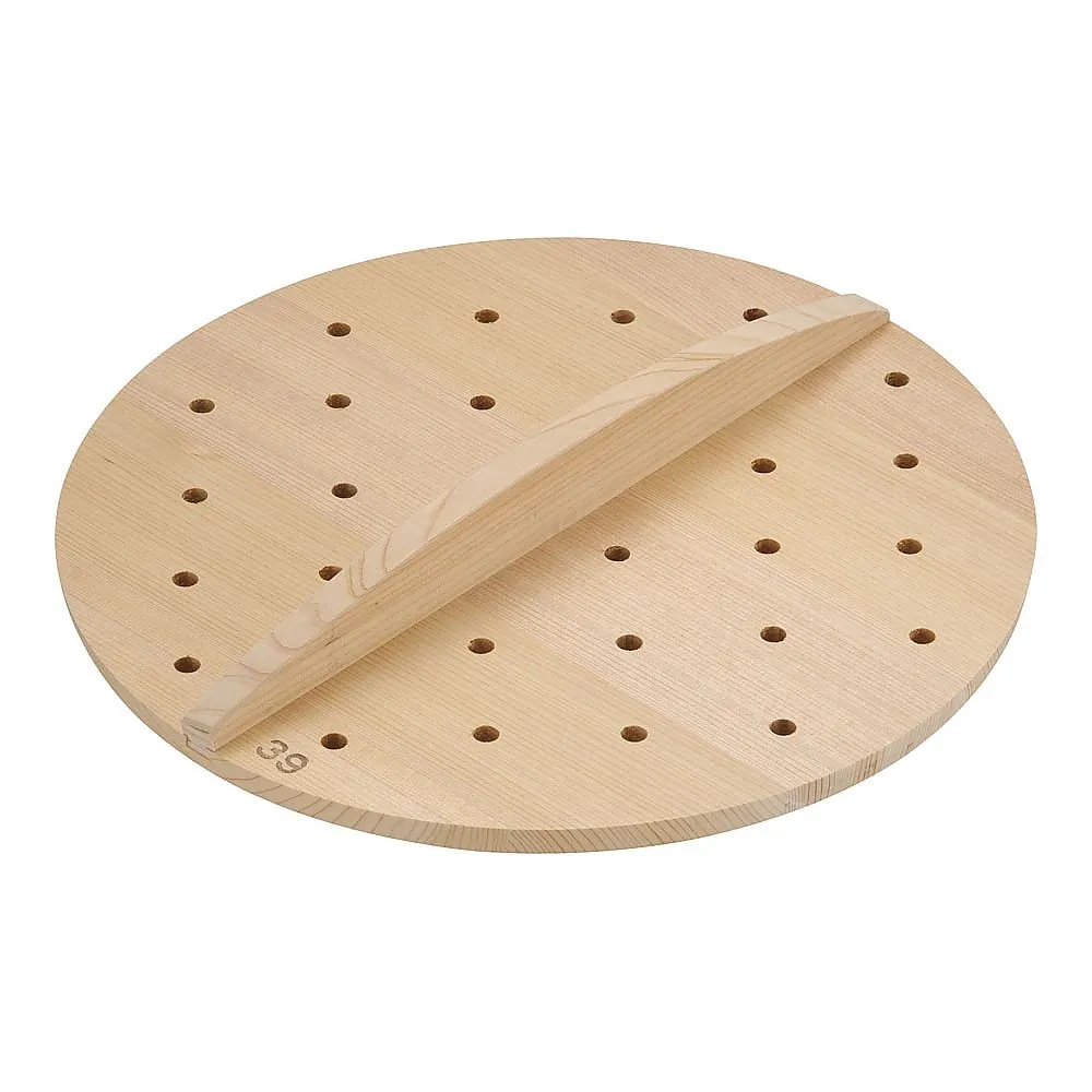 62-6342-43　SA Thick Sawara Hole Makeki Lid 39 cm