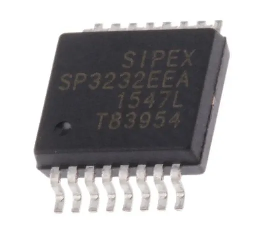 63-7956-18　EXAR SP3232EEA-L, Dual Line Transceiver, RS-232 2-TX 2-RX 2-TRX, 3 → 5.5 V, 16-Pin SSOP　SP3232EEA-L