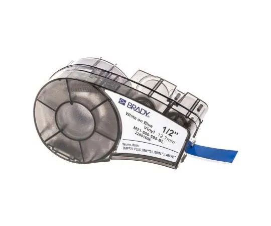 63-7777-90　Brady Cable Label Labels, For Use With BMP21 Label Printers　M21-500-595-BL