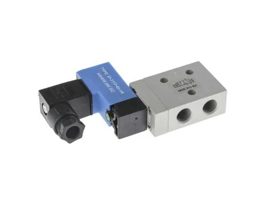 63-7972-11　RS PRO 3/2 Pneumatic Solenoid Valve Solenoid/Spring G 1/8 MDS Series　784-0048