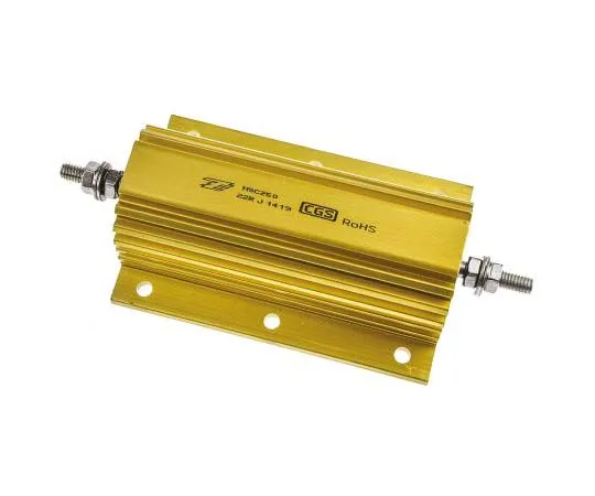 63-7758-79　TE Connectivity HSC250 Series Aluminium Housed Solder Lug Wire Wound Panel Mount Resistor, 22Ω ±5% 250W　HSC25022RJ