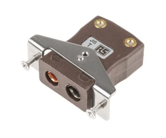 63-7959-81　RS PRO JIS Standard Quick Wire Panel Socket for *** with Type T Thermocouple Type T, Standard　771-9051