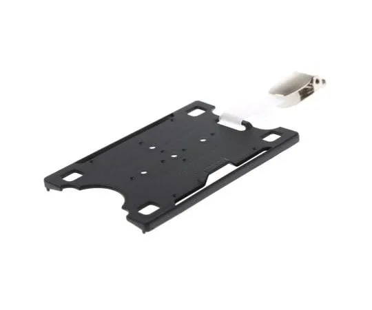 63-8020-90　RS PRO Black Polypropylene Rigid Plastic ID Badge Includes Clip Holder　815-7019