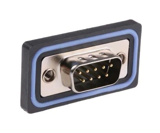 63-7758-19　Amphenol SDB Series Panel Mount, 9 Pin D-sub Connector Plug, Shell Size E Waterproof D-Sub　SDB-09PMMS-SL8001