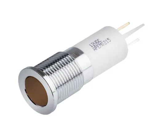 63-8040-13　RS PRO Orange Indicator, 10.8 → 13.2 V dc, 14mm Mounting Hole Size, Solder Lug Termination, IP67　843-2519