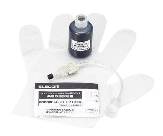 62-3878-27　［Discontinued］Refill Ink for Brother LC 211/LC 213　THB-211213BK4