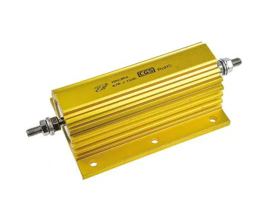 63-7758-83　TE Connectivity HSC250 Series Aluminium Ho***d Solder Lug Wire Wound Panel Mount Resistor, 47Ω ±5% 250W　HSC25047RJ
