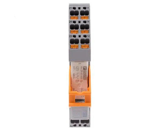 63-7991-76　Phoenix ContactRIF DPDT Non-Latching Relay DIN Rail, 24V ac Coil, 50mA　2903329