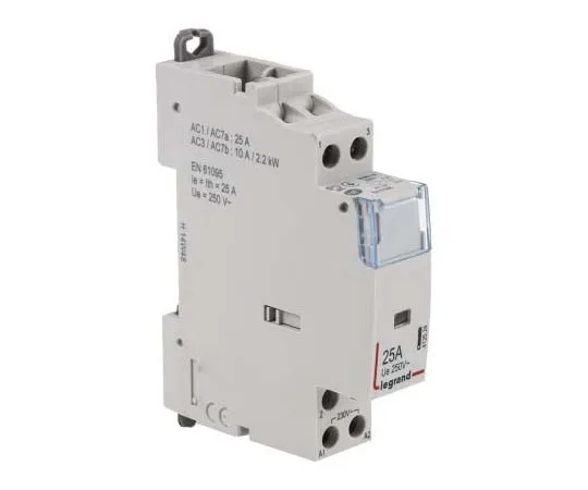 63-7770-30　Legrand 2 Pole Contactor, 25 A, 230 V ac Coil, 2NC　4 125 24