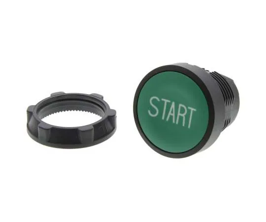 63-7796-54　Schneider Electric Harmony XB5 Series, Green Push Button Head, Spring Return, 22mm Cutout　ZB5AA333