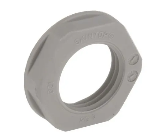 63-8022-50　Lapp Grey Polyamide Cable Gland Locknut, PG9 Thread　53019011
