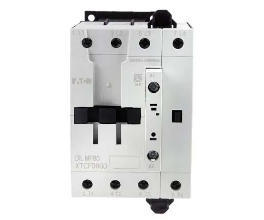 63-7789-58　Eaton 4 Pole Contactor, 80 A, 230 V ac Coil, xStart, 4NO, 22 kW　109884 & DILMP80(230V50HZ,240V60HZ)
