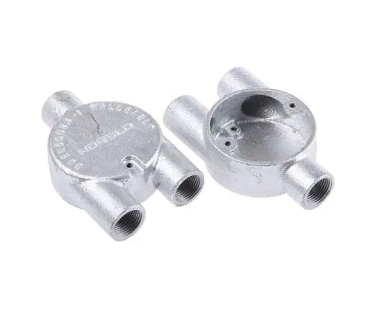 63-7817-85　RS PRO Y Box Cable Conduit Fitting, Steel Galvanised 20mm nominal size　763-9194