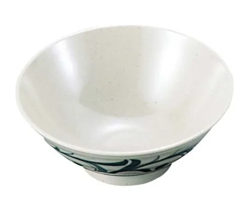 61-6834-54　［Discontinued］Melamine Japanese Cuisine Rice Bowl with Karakusa Soba (Large HK -65)　2433100