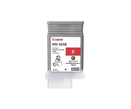 61-0515-73　［Discontinued］Canon Genuine Ink Cartridge PFI-101R (Red)　0889B001