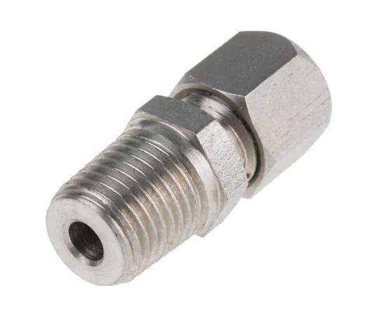 63-8037-47　RS PRO Stainless Steel Compression Fitting for *** with Thermocouple With 3/16in Probe Diameter, 1/4 BSPT　839-9585