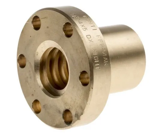 63-8045-94　RS PRO Flanged Round Nut For Lead Screw, Dia. 24mm　862-5341