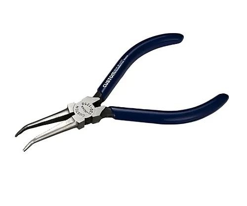61-0004-68　［Discontinued］Needle-Nose Pliers with Spring (Bent)　C20-125B