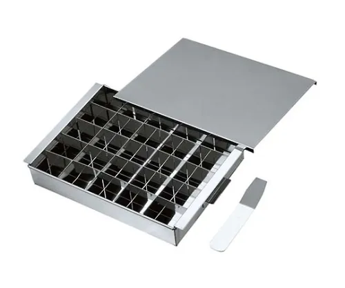 61-6597-48　［Discontinued］18-0 Egg Dorf with Partition (With Lid) 25 pcs　5614200