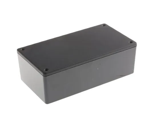63-7961-91　Hammond 1591, ABS Enclosure, IP54, 152 x 82 x 47mm　1591XXDBK