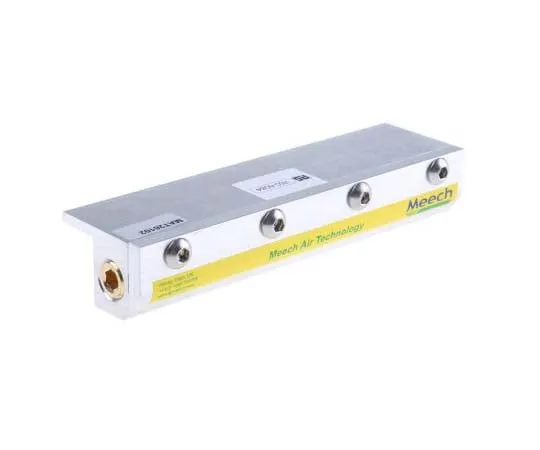 63-7811-75　Meech 150mm Long 58cfm Pneumatic Neublade Airstrip, Aluminium, 1.4 → 6.8bar　A85006
