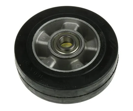 63-7979-49　Tente Black Rubber Castor Wheels IEP160x50-Ø20, 1545lb　IEP160X50-Ø20