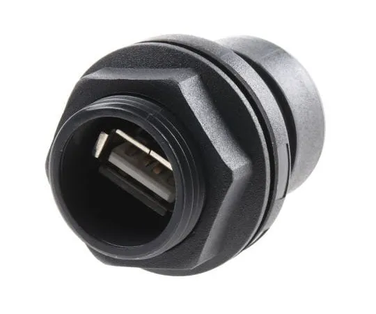 63-7952-10　Bulgin USB 2.0, Female USB B to Male USB A, USB Cable　PXP6042/B