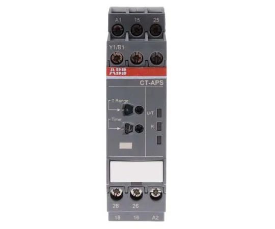 63-7796-08　ABB OFF Delay Single Timer Relay, Screw, 0.05 s → 300 h, DPDT, 2 Contacts, SPDT, 24 → 240 V ac/dc　1SVR730180R0300  CT-APS.21S