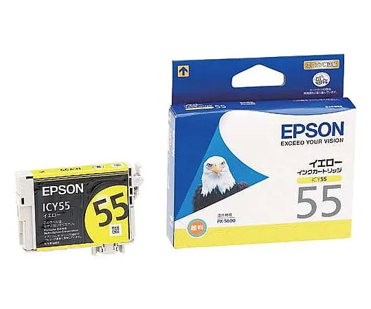 61-0513-65　［Discontinued］Epson Genuine Ink Cartridge (Yellow)　ICY55