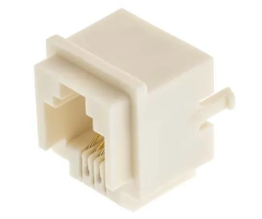 63-7818-91　Hirose Cat3 MMJ Connector Modular Jack, UTP Shielding, Through Hole Mount　TM3RA-66(50)