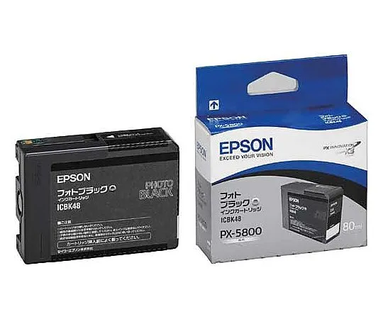 61-0512-03　［Discontinued］Epson Genuine Ink Cartridge Photo Black　ICBK48