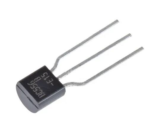 63-8003-36　ON Semi BC556BTFR PNP Transistor, 100 mA, 65 V, 3-Pin TO-92　BC556BTFR